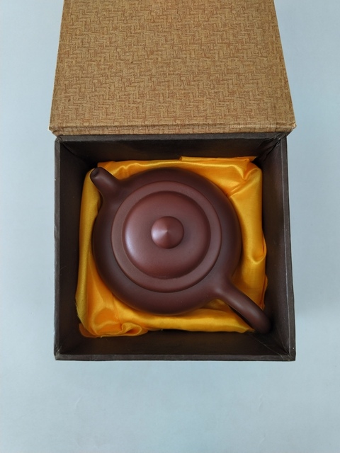 古玩雜項（薛良華）原礦紫泥掇只壺拍賣，當前價格568元