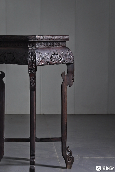 古玩雜項香幾真品鑒賞圖