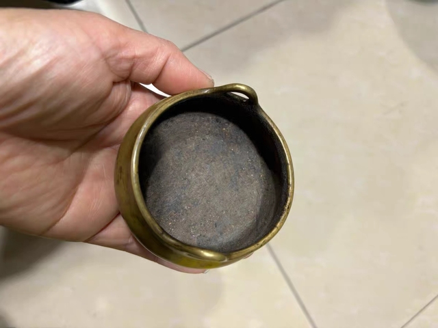 古玩銅器銅爐真品鑒賞圖