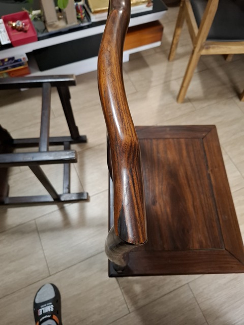 古玩雜項靠背椅真品鑒賞圖