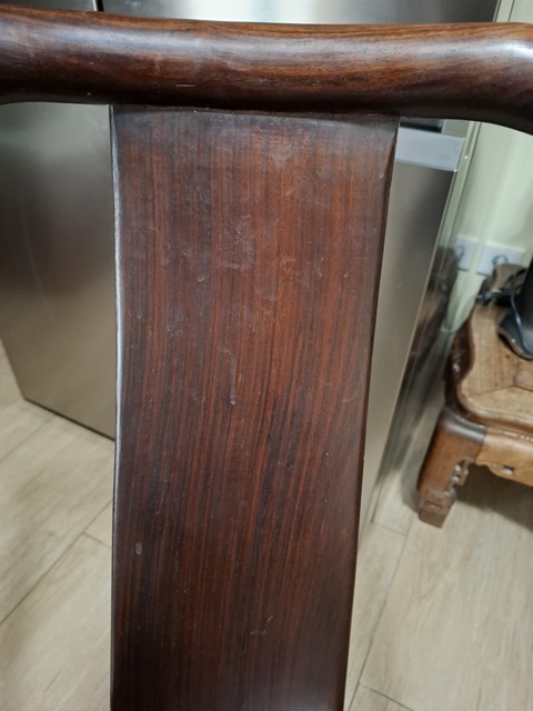 古玩雜項靠背椅真品鑒賞圖