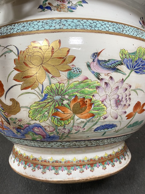 古玩陶瓷粉彩香爐真品鑒賞圖