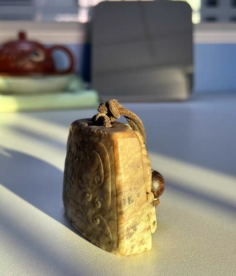 古玩玉器玉劍鉍真品鑒賞圖