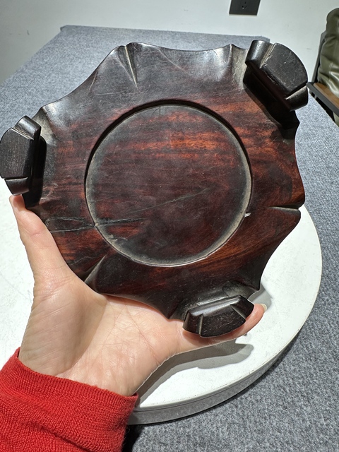 古玩雜項底座真品鑒賞圖