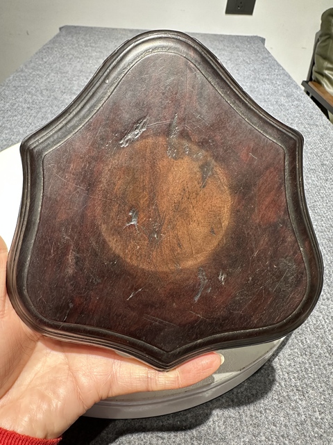 古玩雜項底座真品鑒賞圖