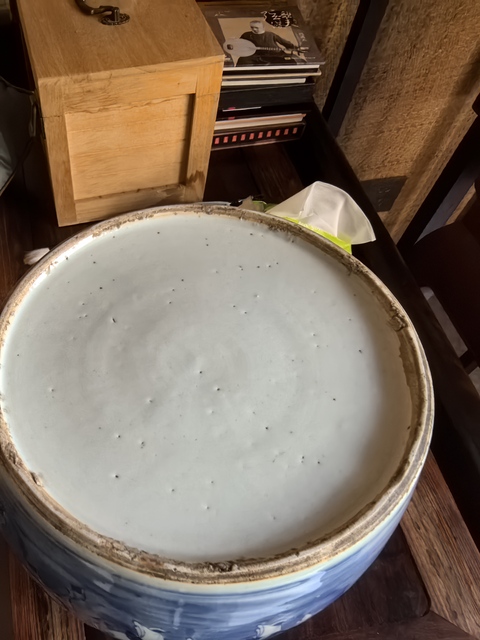 古玩陶瓷青花麒麟送子紋人頭罐真品鑒賞圖