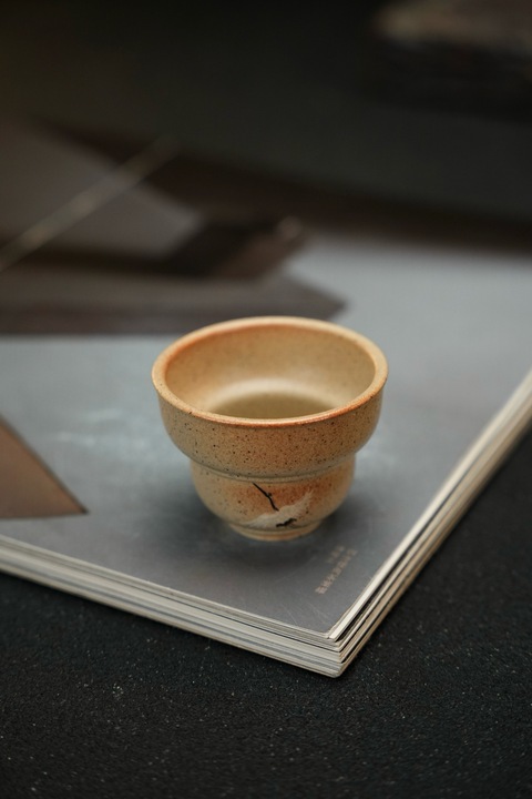 古玩雜項(xiàng)福祿容天紫砂杯【全手工】【極品白玉段】真品鑒賞圖