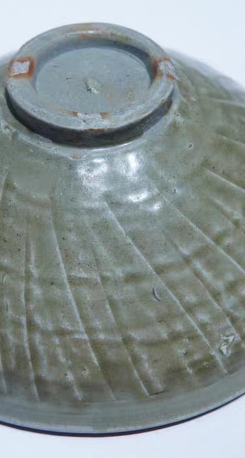 古玩陶瓷珠光青瓷刻花碗真品鑒賞圖