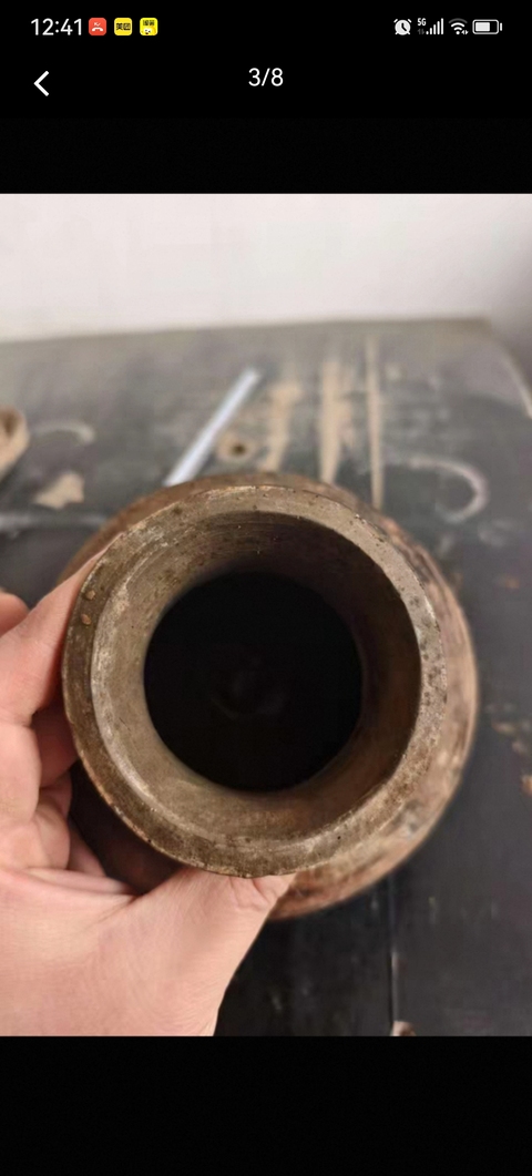 古玩陶瓷漢·陶壺真品鑒賞圖