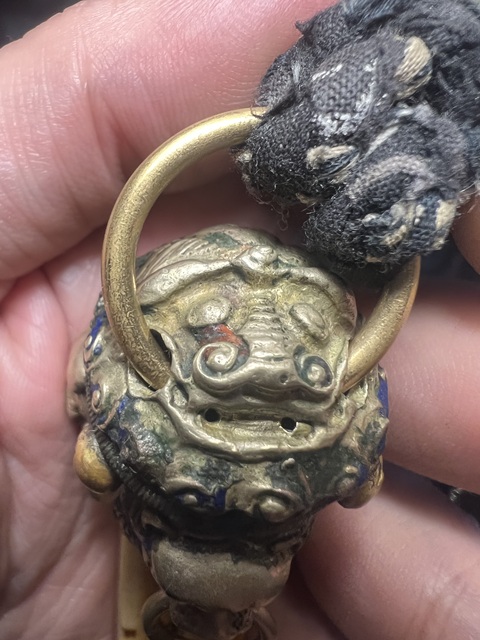 古玩雜項(xiàng)野豬牙掛件真品鑒賞圖