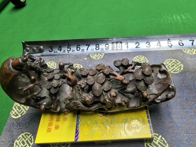 古玩雜項(xiàng)竹雕真品鑒賞圖