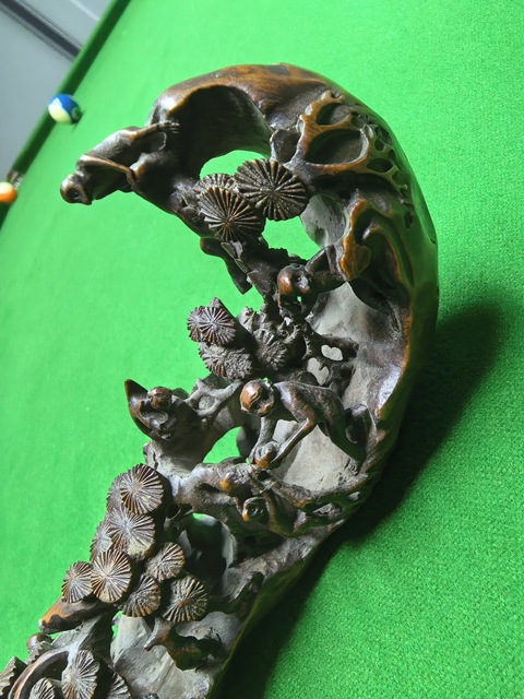 古玩雜項(xiàng)竹雕真品鑒賞圖