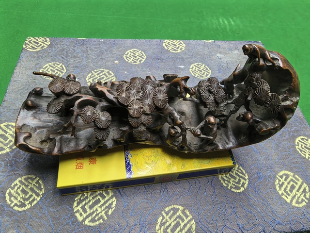 古玩雜項(xiàng)竹雕真品鑒賞圖