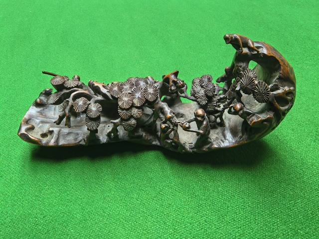 古玩雜項(xiàng)竹雕真品鑒賞圖