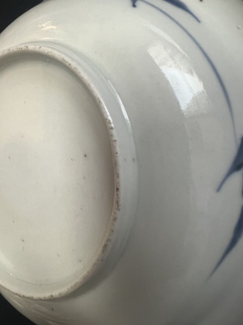 古玩陶瓷青花魚(yú)盤真品鑒賞圖