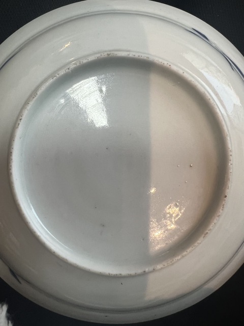 古玩陶瓷青花魚(yú)盤真品鑒賞圖