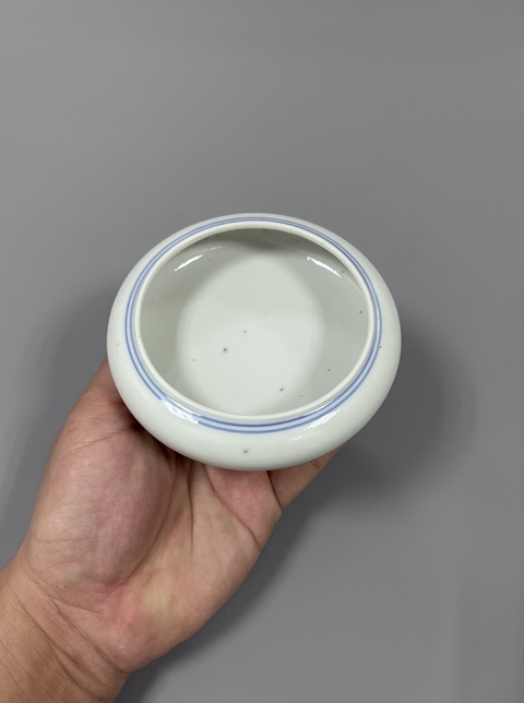 古玩陶瓷白釉洗真品鑒賞圖