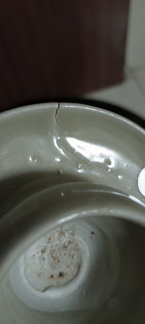 古玩陶瓷龍泉青瓷盞托真品鑒賞圖