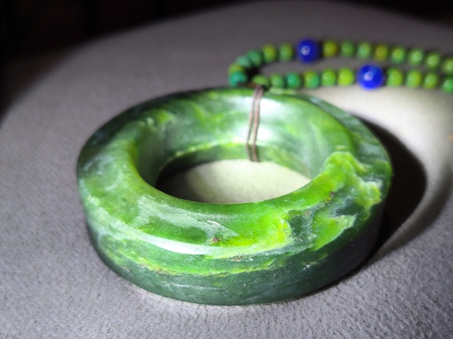 古玩玉器玉環真品鑒賞圖