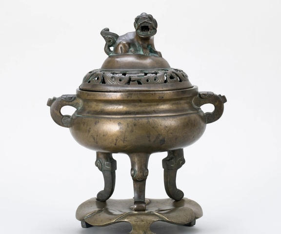 古玩銅器熏爐真品鑒賞圖