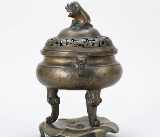 古玩銅器熏爐真品鑒賞圖