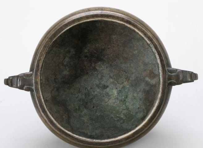 古玩銅器熏爐真品鑒賞圖