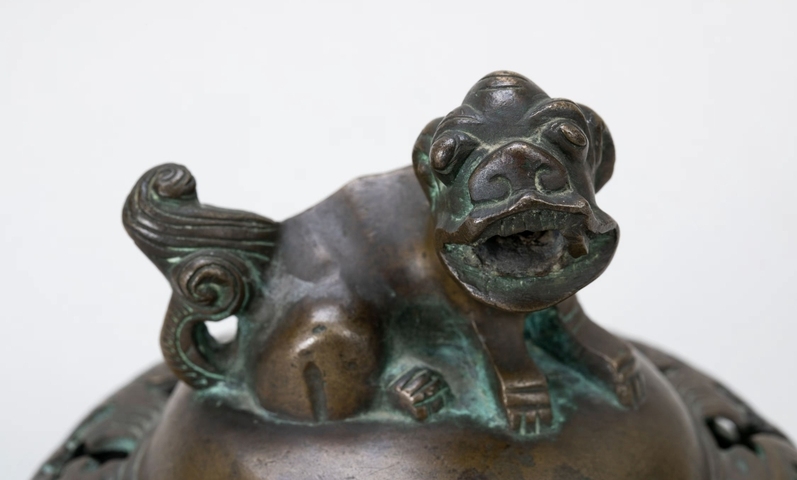 古玩銅器熏爐真品鑒賞圖