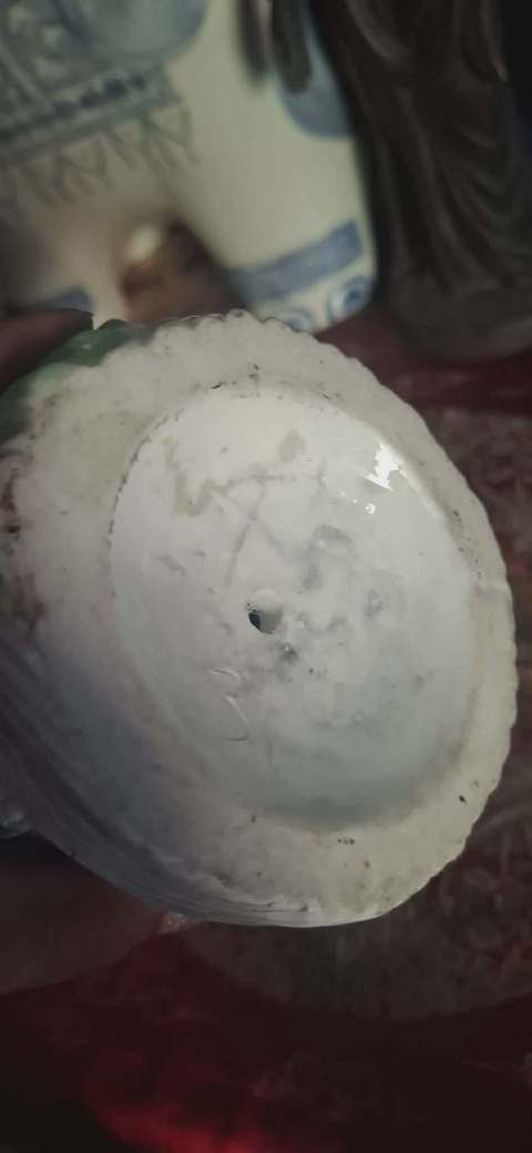 古玩陶瓷觀音塑像真品鑒賞圖