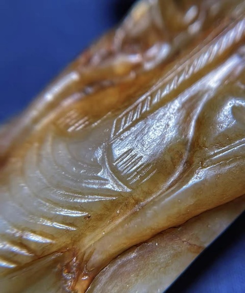 古玩玉器蟬真品鑒賞圖