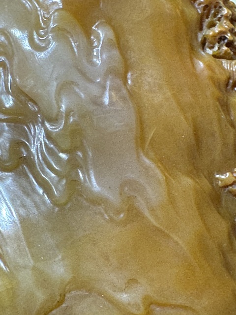 古玩雜項老撾田黃石擺件真品鑒賞圖