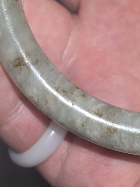 古玩玉器和田玉雕“素紋手鐲”真品鑒賞圖