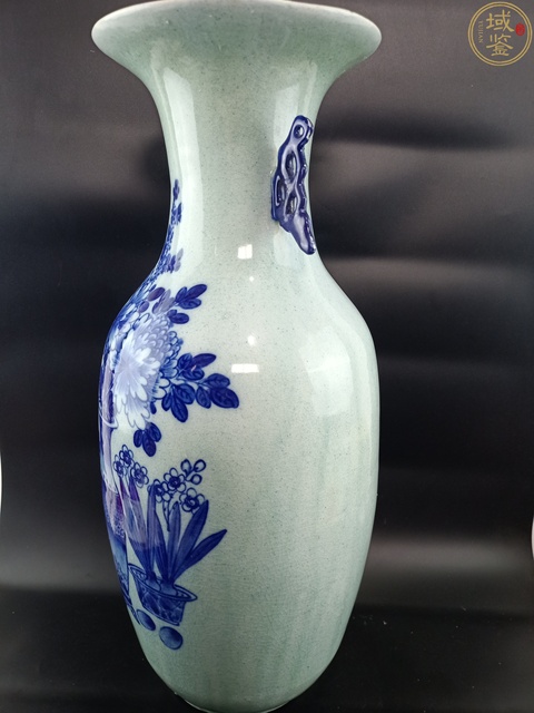 古玩陶瓷【傳世精品】清晚期 青花博古紋雙耳大瓶【傳世佳品】【頂級釉水】【天花板級畫工】拍賣，當前價格0元