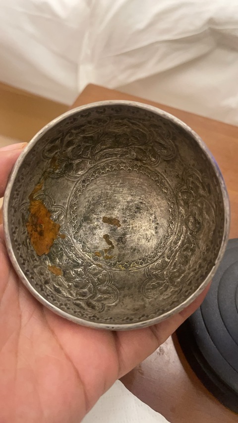 古玩雜項清代銀碗真品鑒賞圖