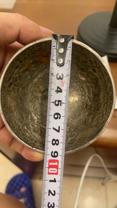 古玩雜項清代銀碗真品鑒賞圖