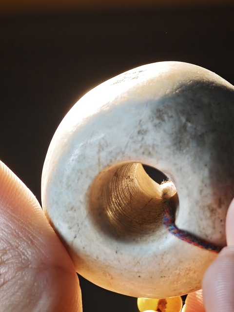 古玩玉器地方料珠子真品鑒賞圖