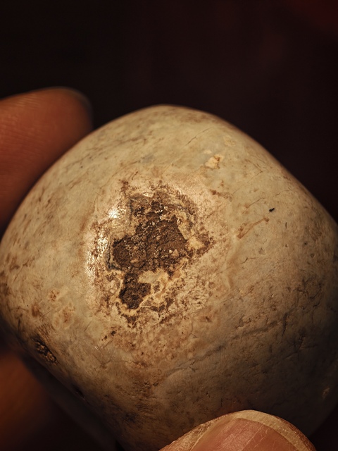 古玩玉器地方料珠子真品鑒賞圖