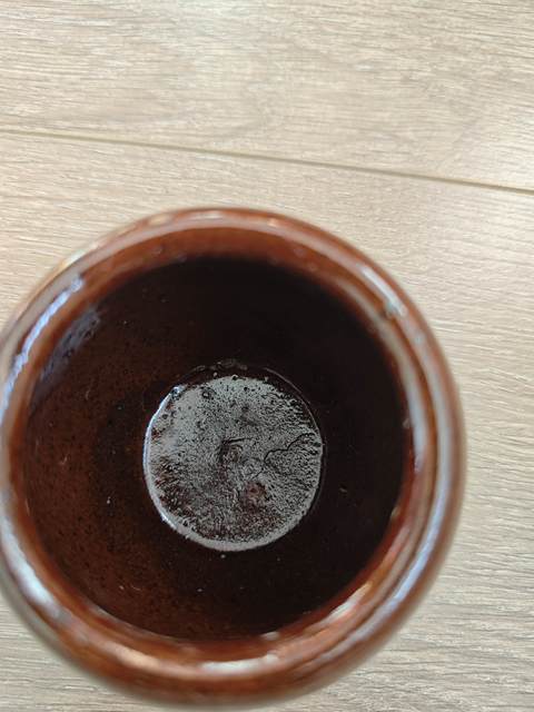 古玩陶瓷醬釉小缸真品鑒賞圖