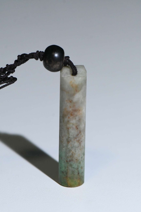 古玩玉器翡翠雕“素紋翎管”真品鑒賞圖