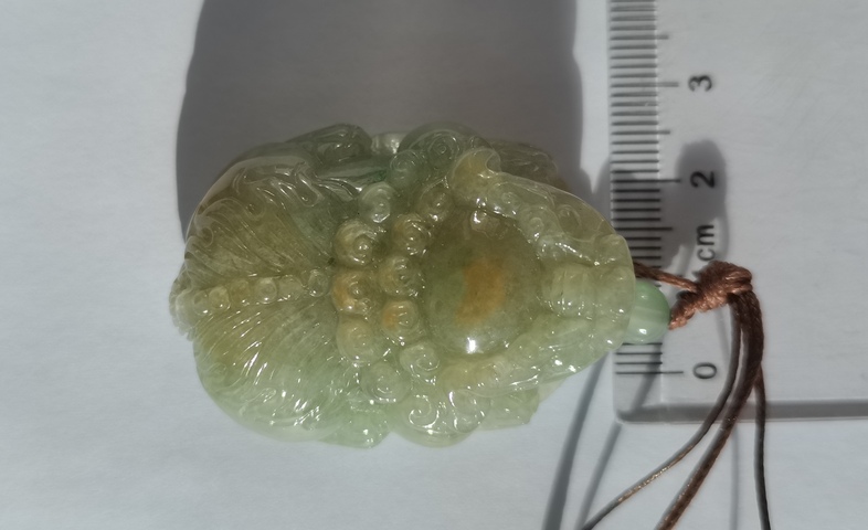 古玩玉器翡翠貔貅真品鑒賞圖