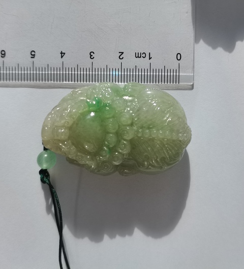 古玩玉器翡翠貔貅真品鑒賞圖