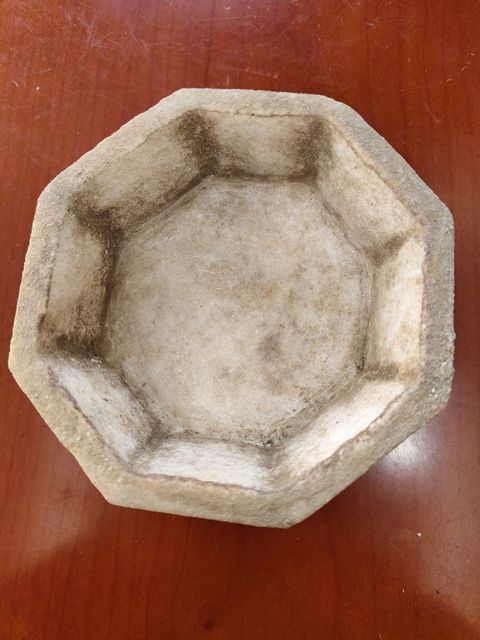 古玩雜項石花盆真品鑒賞圖