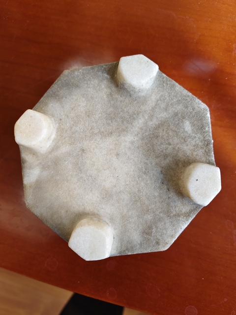 古玩雜項石花盆真品鑒賞圖