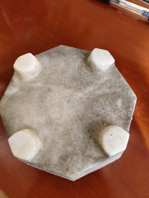 古玩雜項石花盆真品鑒賞圖