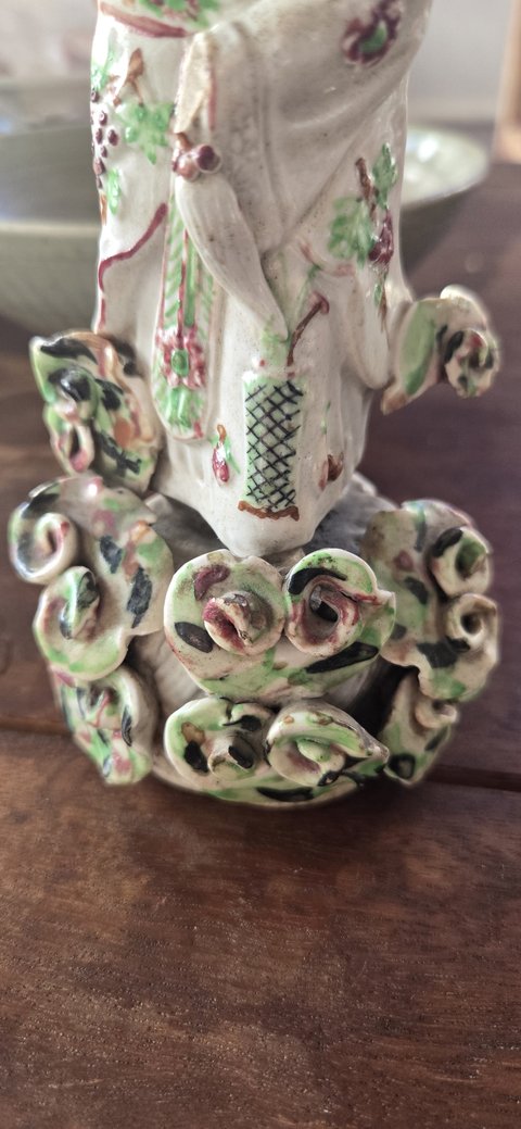 古玩陶瓷人物塑像真品鑒賞圖