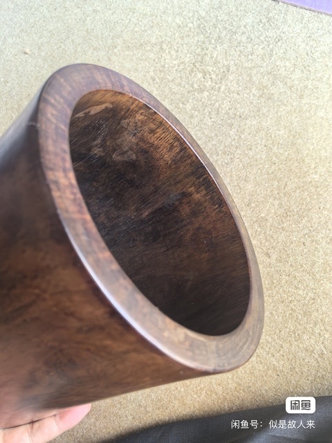 古玩雜項筆筒真品鑒賞圖