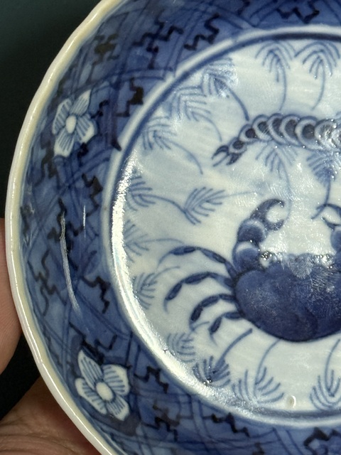 古玩陶瓷青花盤真品鑒賞圖