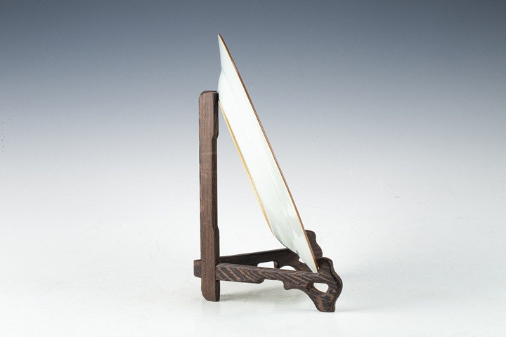 古玩陶瓷清乾隆·青花花卉紋折沿盤一對拍賣，當前價格0元