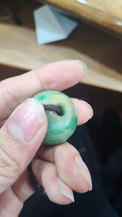 古玩玉器翡翠珠子真品鑒賞圖