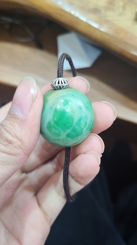 古玩玉器翡翠珠子真品鑒賞圖