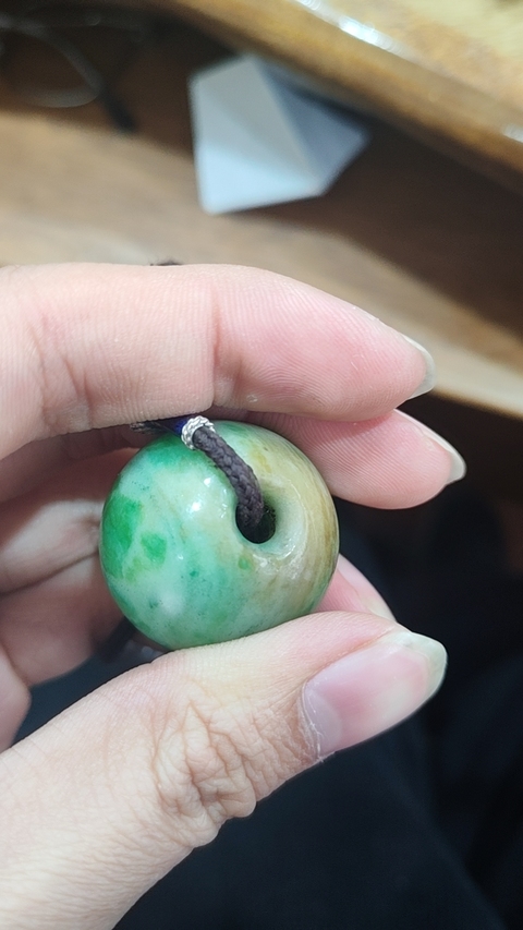 古玩玉器翡翠珠子真品鑒賞圖